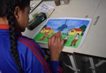 “साना हातका चित्रकलामा ठुला सन्देश !”