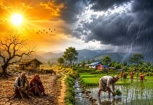 मध्य वर्षा ऋतुको अवस्था